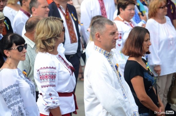 Вишите святкування Дня Незалежності у Луцьку. ФОТОРЕПОРТАЖ