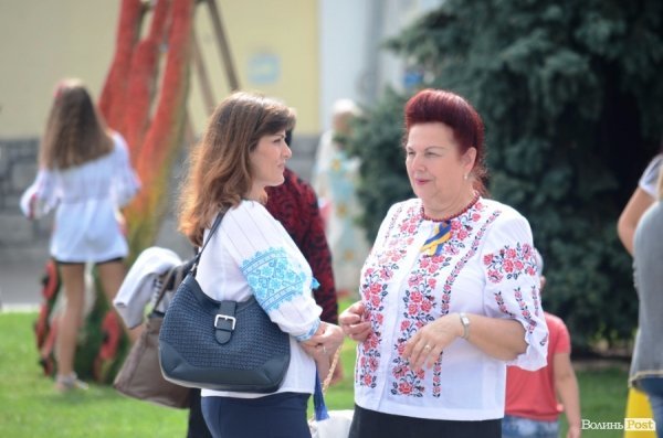 Вишите святкування Дня Незалежності у Луцьку. ФОТОРЕПОРТАЖ