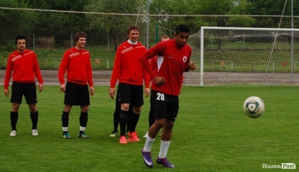 Футболіст «Волині» розповів, як його привітала дружина