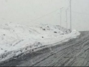 У Росії випав сніг. ФОТО