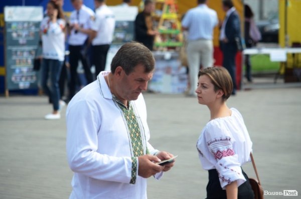 Вишите святкування Дня Незалежності у Луцьку. ФОТОРЕПОРТАЖ