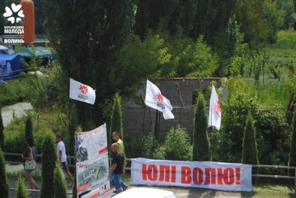 Підписи за звільнення Юлії Тимошенко збирали активісти молодої «Батьківщини»