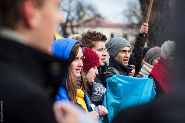 Євромайдан у Польщі: українці мітингують і за кордоном. ФОТО. ВІДЕО