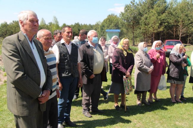 У селі на Волині вперше освятили храм. ФОТО