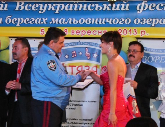 Перший міліцейський естрадний фестиваль на Волині. ФОТО