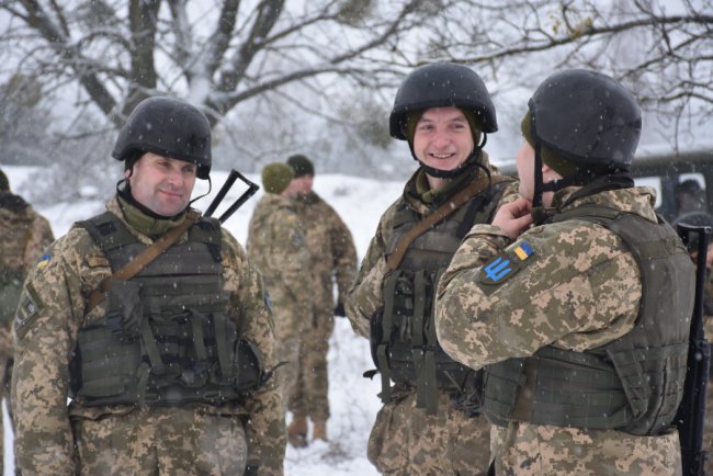 Бійці 14-ої бригади пройшли навчання з вогневої підготовки. ФОТО
