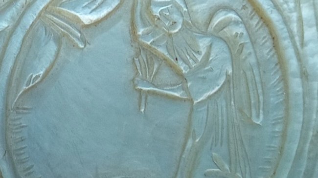 У волинський музей передали ікону-мушлю ХІХ століття. ФОТО