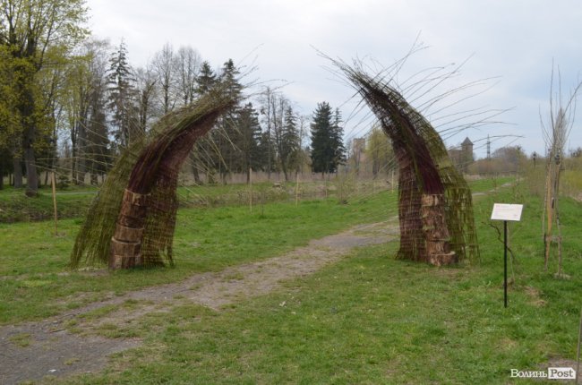 У луцькому парку «оселилися» велетенська риба, кінь і мавки. ФОТО