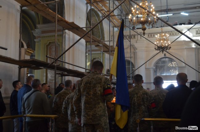У Луцьку провели в останню путь загиблого у війні з Росією воїна Миколу Шевчука 