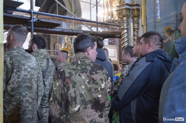 У Луцьку провели в останню путь загиблого у війні з Росією воїна Миколу Шевчука 