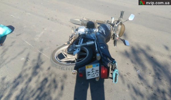 У Нововолинську зіткнулися два мотоцикли
