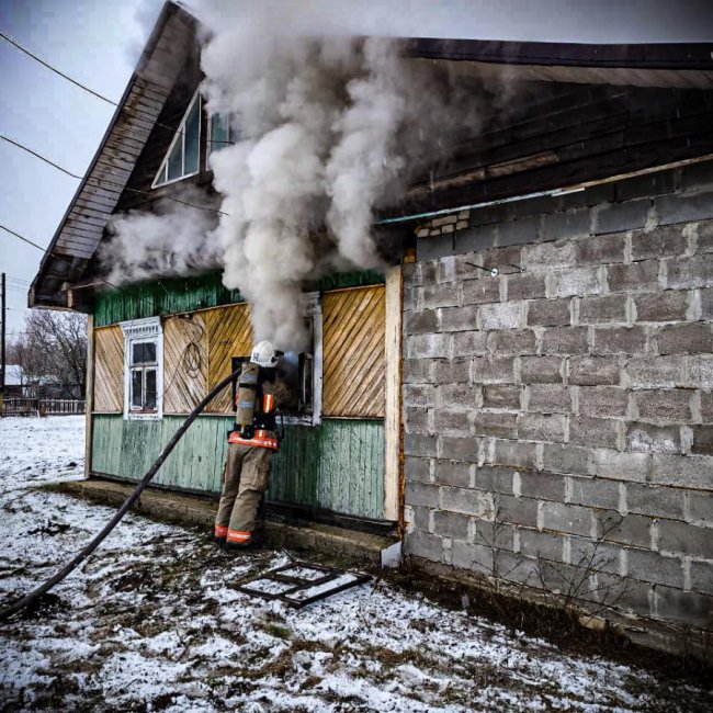 На Волині горів житловий будинок