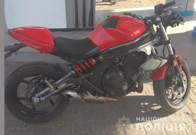 Викрадений у Луцьку мотоцикл знайшли у Рівненській області. ФОТО