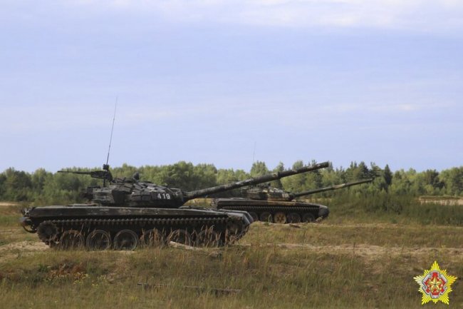 Білорусь почала військові навчання поблизу кордонів з Литвою та Польщею