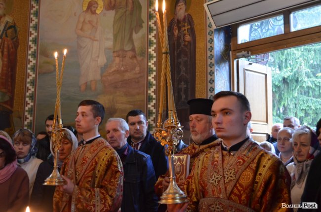 Вперше як ПЦУ: у «поліцейському» храмі Луцька – престольний празник. ФОТО 