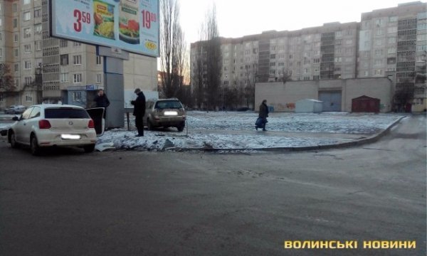 У Луцьку в аварії авто «загубило» бампер