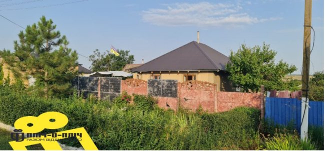 Показали, як волинські будівельники відновлюють село Благодатівка на Херсонщині. ФОТО