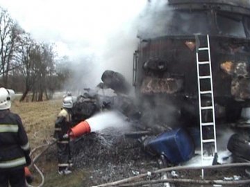 Як на Волині рятували палаючий поїзд. ВІДЕО