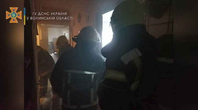 У Луцьку в квартирі сталася пожежа через пральну машинку. ФОТО