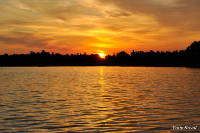 Показали красу волинського озера Пісочне. ФОТО 