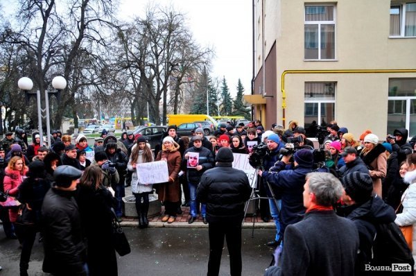 Журналісти Волині пікетували міліцію. ФОТО