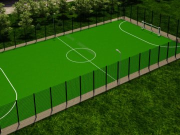 Підприємство, яке будувало футбольне поле і спортмайданчики у Княгининку, підозрюють у привласненні понад 700 тисяч гривень