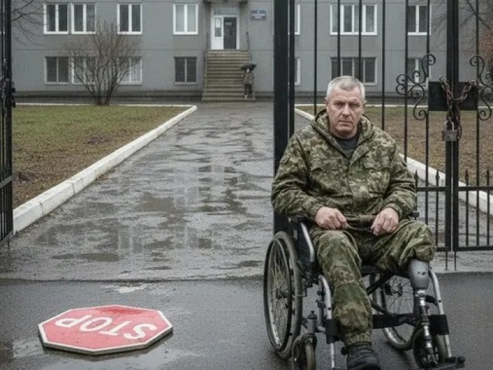 Чекав під дощем: у місті на Волині ветеран не зміг потрапити до Пенсійного фонду