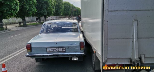 У Луцьку на Перемоги  – аварія. ФОТО