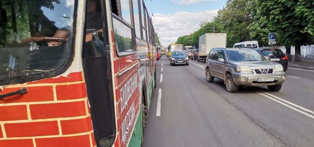 У Луцьку на Перемоги  – аварія. ФОТО