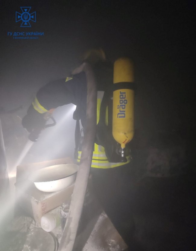 На Волині горіли житлові будинки та господарські споруди. ФОТО