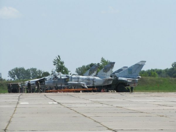 Луцьк авіаційний: літаки на військовому аеродромі. ФОТО