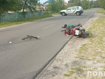  На Волині п'яний водій збив велосипедиста: обох госпіталізували