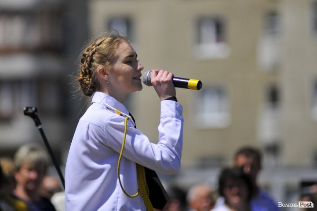 Фото випускного у військовому ліцеї в Луцьку