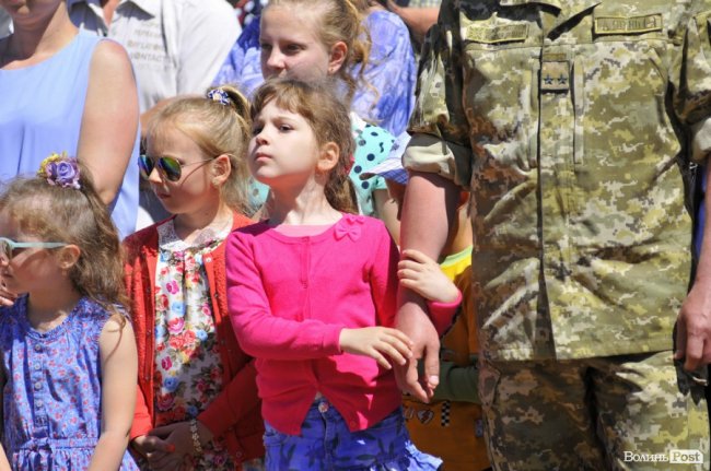 Фото випускного у військовому ліцеї в Луцьку