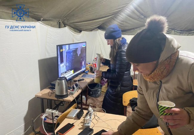 До Пунктів Незламності за добу звернулося 1900 волинян. ФОТО