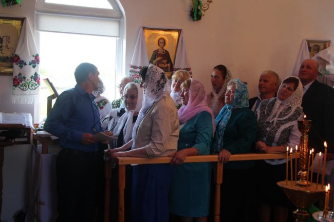 У селі на Волині вперше освятили храм. ФОТО