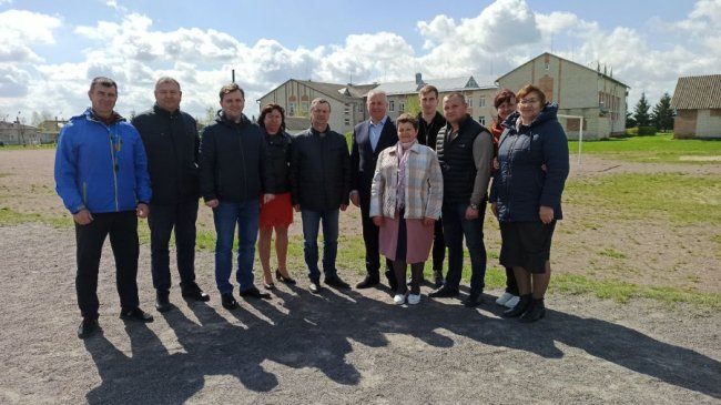 У волинському селі для школярів облаштують сучасне футбольне поле. ФОТО