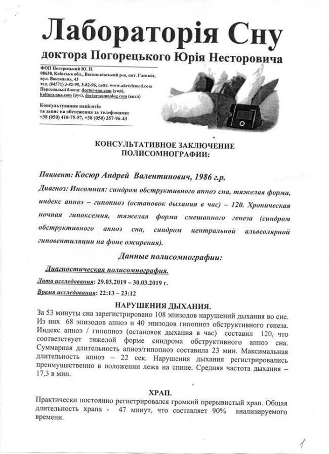 Задихається уві сні: просять допомогти атовцю з Луцька