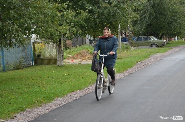 Відремонтована дорога на вулиці Ювілейній