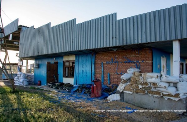 Пункт пропуску «Маринівка» після бою з терористами. ФОТО. ВІДЕО