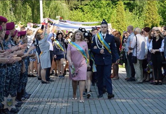 Шпига привітав учнів правознавчого ліцею з останнім дзвоником