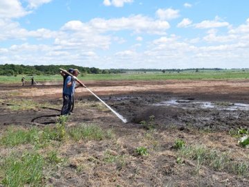 На Волині горіли торфовища