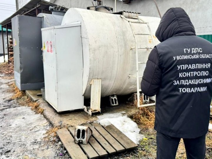 У Ковелі вилучили понад 3 тонни дизельного пального, яке зберігали без ліцензії