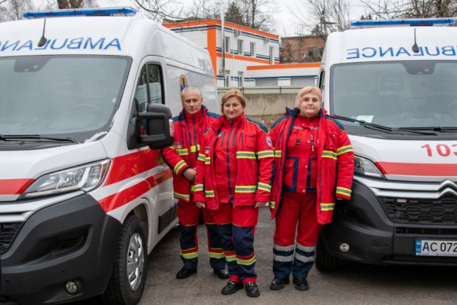 На Волині бригади швидкої допомоги отримали 5 реанімобілів. ФОТО
