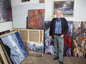 У відомого українського художника викрали понад 100 картин