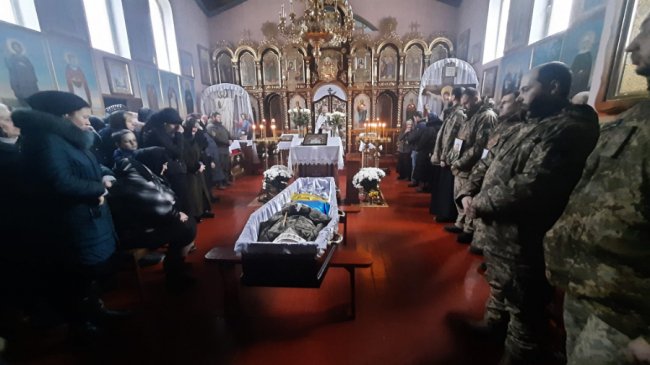 На Волині попрощалися із військовим Сергієм Панасюком, який загинув біля білоруського кордону. ФОТО