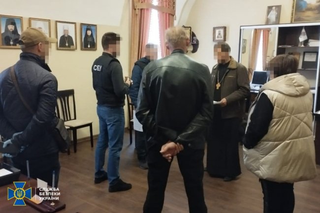 СБУ викрила митрополита однієї з єпархій УПЦ МП на роботі в інтересах РФ. ФОТО
