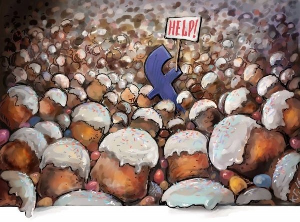 Великдень: активне святкування в соцмережі. ФОТО