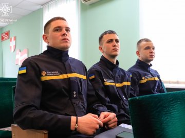 Лави волинських рятувальників поповнили молоді фахівці. ФОТО
