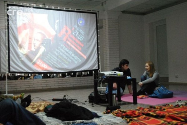 Лучанам показали кіно про революцію. ФОТО